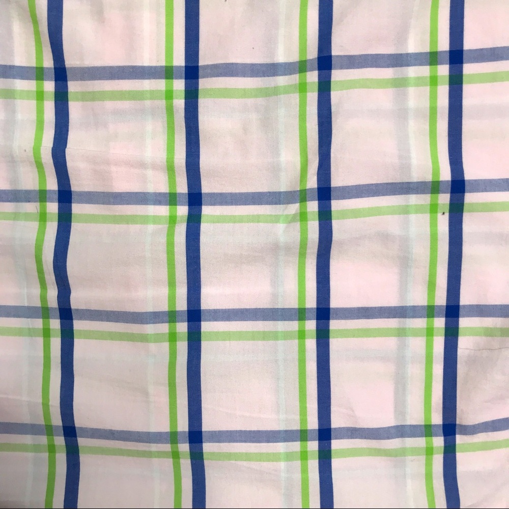 Mens American Eagle Pink Plaid Button Down Shirt Size Large - Picture 6 of 8